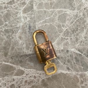 Louis Vuitton lock and key